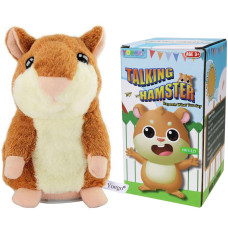 Yoego Talking Hamster Repeats What You Say Interactive Stuffed Plush Animal Talking Toyperfect Toy Gifts For Boys Girls Age 3