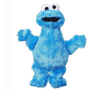 10Inch Sesame Street Mini Plush Cookie Monster Doll Toy For Toddlers Preschoolers 1 Year Olds