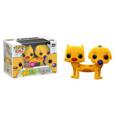 Pop 15102 Catdog Vinyl Figure 221 Flocked Sdcc Summer Convention Exclusives Cat Dog