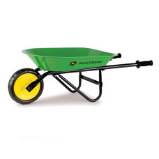 John Deere Kids Wheelbarrow 34 Inch Kids Gardening Tools John Deere Toys Ages 2 Years And Up