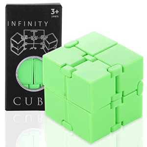 Small Fish Infinity Cube Mind Puzzle Toy For Kids Adults Stress Anxiety Relief Brain Teasers For Hand Wrist For Teens Boys Girl