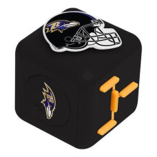 Forever collectibles BARcUBE NFL Baltimore Ravens Diztracto cubez, Purple, Size 3