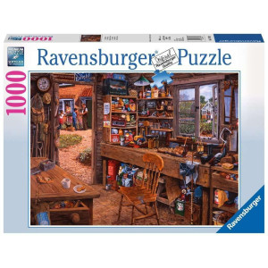 Ravensburger Puzzle 19790 Grandpas Shed Yellow