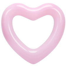 Heysplash Pool Floats Adult Size Heart Inflatable Pool Floatie For Bachelorette Party Swim Tube Rings River Lake Beach Floaty