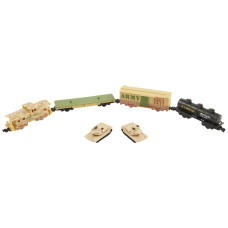 Power Trains 4Car Pack Military Train Car Pack