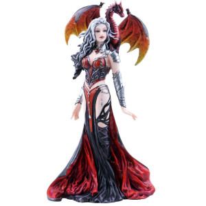 Pacific Giftware Severeielle Dragon Witch Warrior Princess Collectible Figurine 12 Inch Tall Official Nene Thomas Collection Fan