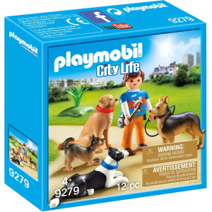 Playmobil 9279 Dog Trainered Multicolor