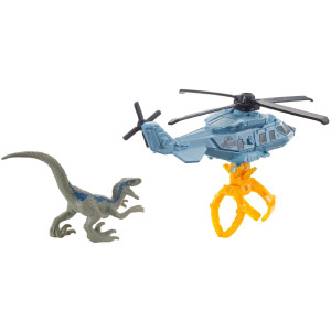 Matchbox Jurassic World Dino Transporters Raptor Copter