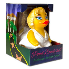 Celebriducks Pond Bombshell Floating Rubber Ducks Collectible Bath Toy Gift For Kids Adults Of All Ages