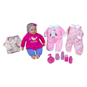 Lissi 15" Doll Set with Clothes & Accessories for Role Play