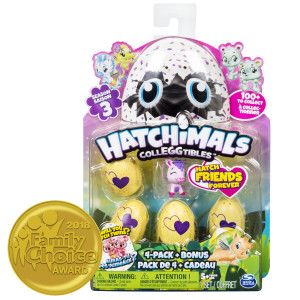 Hatchimals Colleggtibles Series 3 4 Pack Bonus