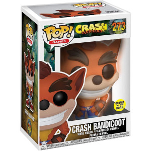 Funko Crash Bandicoot Glows In The Dark Figurine Multicoloured 25646