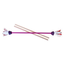 Eureka 515762 Acrobat Shaft With Purplewhitered Flowerhand Sticks