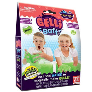 Zimpli Kids Gelli Baff 300G 1 Use Green