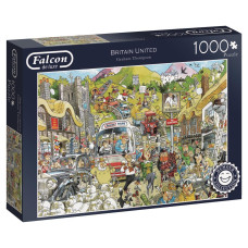 Jumbo 11197 Falcon De Luxe Graham Thompson Britain United 1000 Piece Jigsaw Puzzle