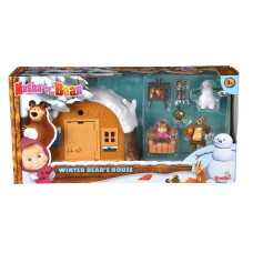 Simba Masha And The Bear Winter Bears House Playset