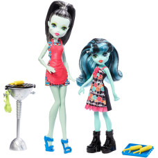 Monster High Monster Family Frankie Stein Alivia Stein Dolls