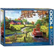 Eurographics Eurhr The Country Drive By Dominic Davison 1000Piece Puzzle 1000Piece Jigsaw Puzzle