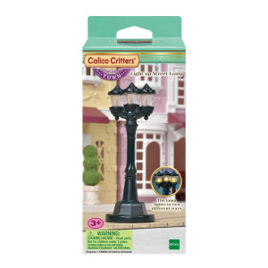 calico critters Town Light up Street Lamp , Black, 36 months to 96 months