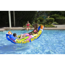 Poolmaster Swimming Pool Float Aqua Rider 88 Long X 52 Wide Deflated