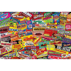 Ingooood Jigsaw Puzzle Collector Series Crazy Candy 1000 Pieces For Adult Wooden Toys Graduation Valentines Day Gift