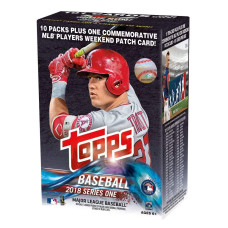 Topps 2018 Baseball Cards Series 1 Baseball Mass Value Box Factory Sealed