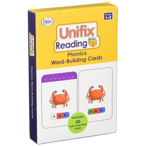 Didax Unifix Reading Phonics Wordbuilding Cards