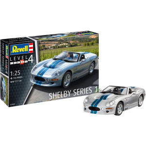 Revell Rv07039 Shelby Series I Model Kit Various 125 Scale