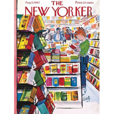 New York Puzzle Company New Yorker The Bookstore 1000 Piece Jigsaw Puzzle For Family Game Nights By Arthur Getz