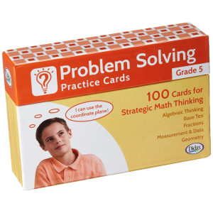 Didax Problem Solving Practice Cards Grade 5