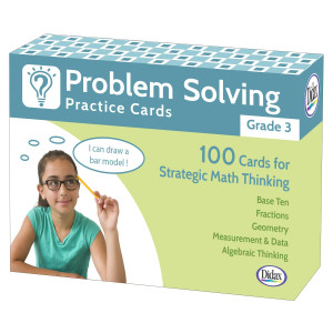 Didax Problem Solving Practice Cards Grade 3