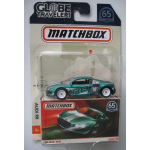 Matchbox Globe Travelers Green Audi R8 65Th Anniversary