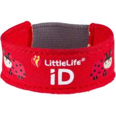 Littlelife Safety Wristband Kids Id Bracelet With Id Cards For Emergency Contact Or Medical Information Ladybird