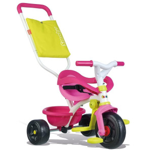 Smoby Tricycle Enfant Evolutif Be Fun Confort Rose