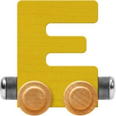 Nametrains Bright Letter Car E Made In Usa Yellow