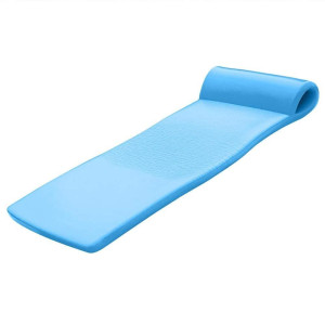 Texas Recreation Sunsation Swimming Foam Pool Floating Mattress Marina Blue 175 Thick