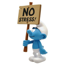 Plastoy Collectible Figurine The Smurf With Sign No Stress 149 2018