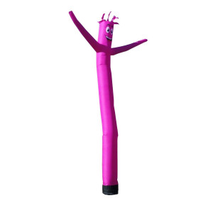 Hot Pink 20Ft Tall Inflatable Tube Man Air Powered Dancing Waving Puppet For Outdoors Puppet Attachment Only Feather Flag