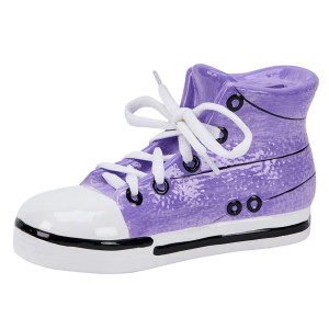 Creative Gifts International Purple Sneaker Bank Purple Large