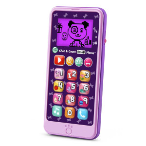 Leapfrog Chat And Count Emoji Phone Purple