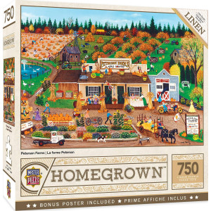 Masterpieces 750 Piece Jigsaw Puzzle For Adults Family Or Kids Peterson Farms 18X24