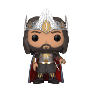 Pop Movies Lord Of The Rings King Aragorn Exclusive Funko Pop