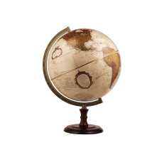 Replogle Superior Bronze Metallic Desktop World Globe Raised Relief 1230Cm Diameter Made In Usa