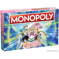 Monopoly Sailor Moon Board Game Based On The Popular Anime Tv Show Custom Tokens Money And Game Board Officially Licensed