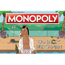 Monopoly Bojack Horseman Board Game Recruit Your Favorite Bojack Horseman Characters In This Version Of Monopoly Based On Th