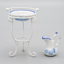 Odoria 112 Miniature Wash Basin And Pitcher Dollhouse Decoration Accessoriess