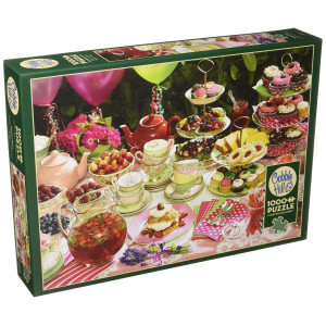 Cobblehill 80083 1000 Pc Garden Party Puzzle Various