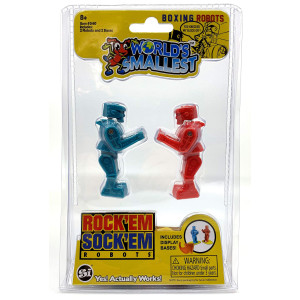 Worlds Smallest Rock Em Sock Em Robots