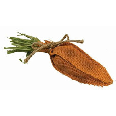 CWI Gifts 8" Multicolored Burlap Stuffed Carrot Decor