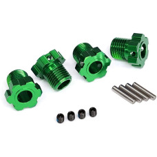 Traxxas 8654G Aluminum 17Mm Splined Wheel Hubs Green